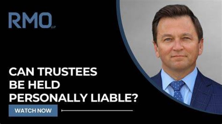 Can trustees be held personally liable?