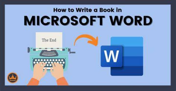 Can you write a book on word?