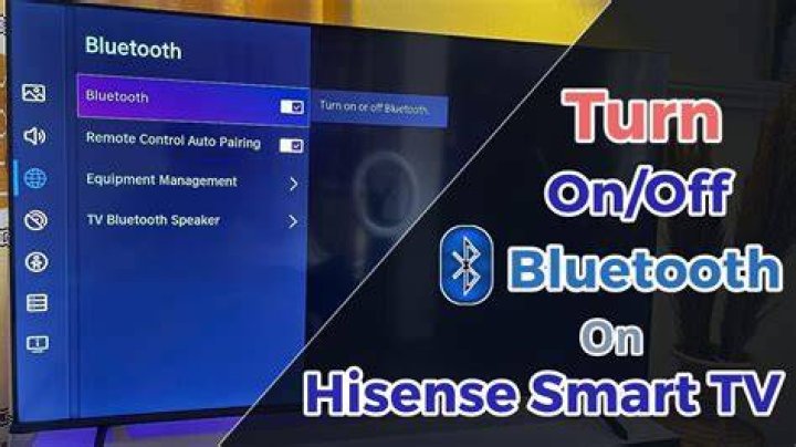 Does Hisense 43 TV have Bluetooth?