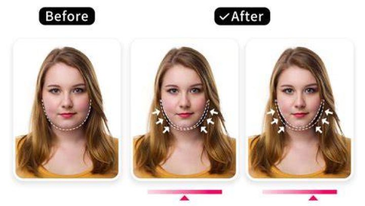 How can I make my face look less hard?