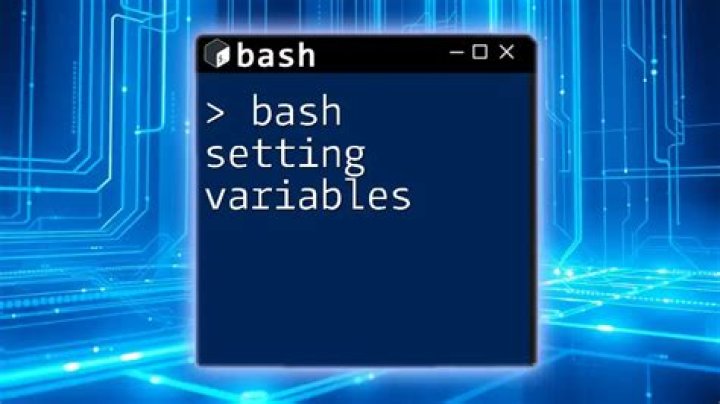 How do I set environment variables in bash?