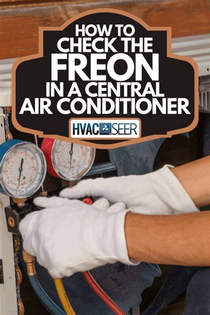 How do you know if your central air conditioner needs Freon?