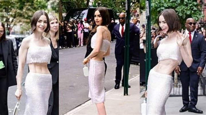 How much does Lily Collins weight?
