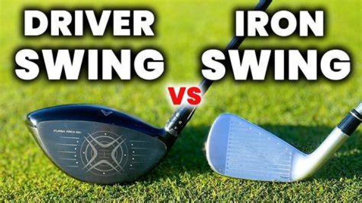 Is the driver swing the same as irons?