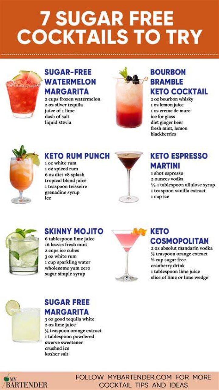 What drinks has no sugar?