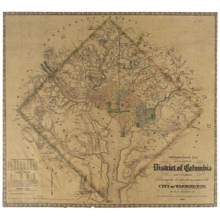 What was the original District of Columbia?