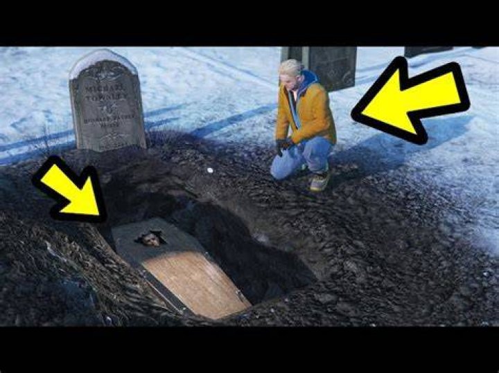 Where is Brad buried in GTA 5?