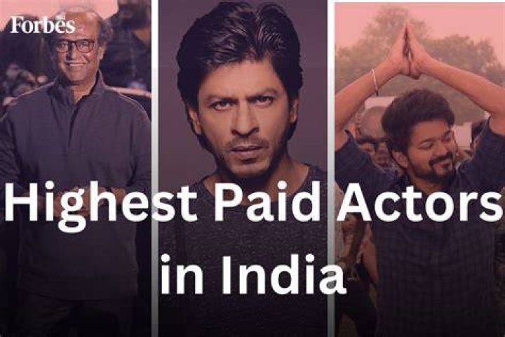 Who is the 2nd highest paid actor in India?