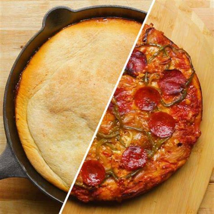 Why is Chicago pizza upside down?